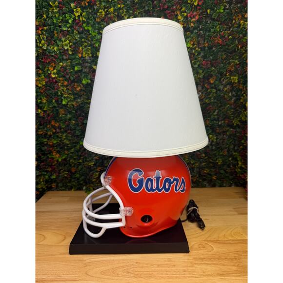 Florida Gators NCAA Full Size Helmet Wincraft Man Cave Lamp Orange Blue (TESTED) - Picture 2 of 10